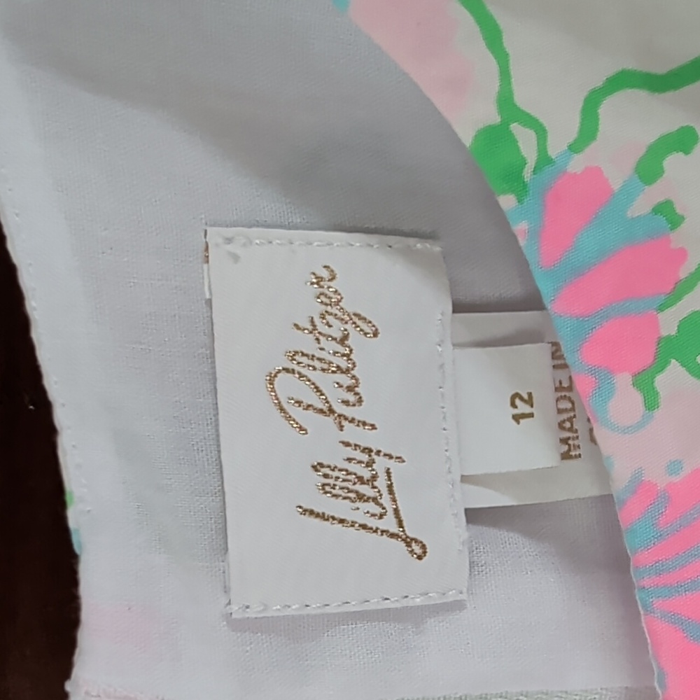 Lilly Pulitzer Mini Knoxlie Dress In Multi Oversized Orchids 12 - Picture 7 of 13